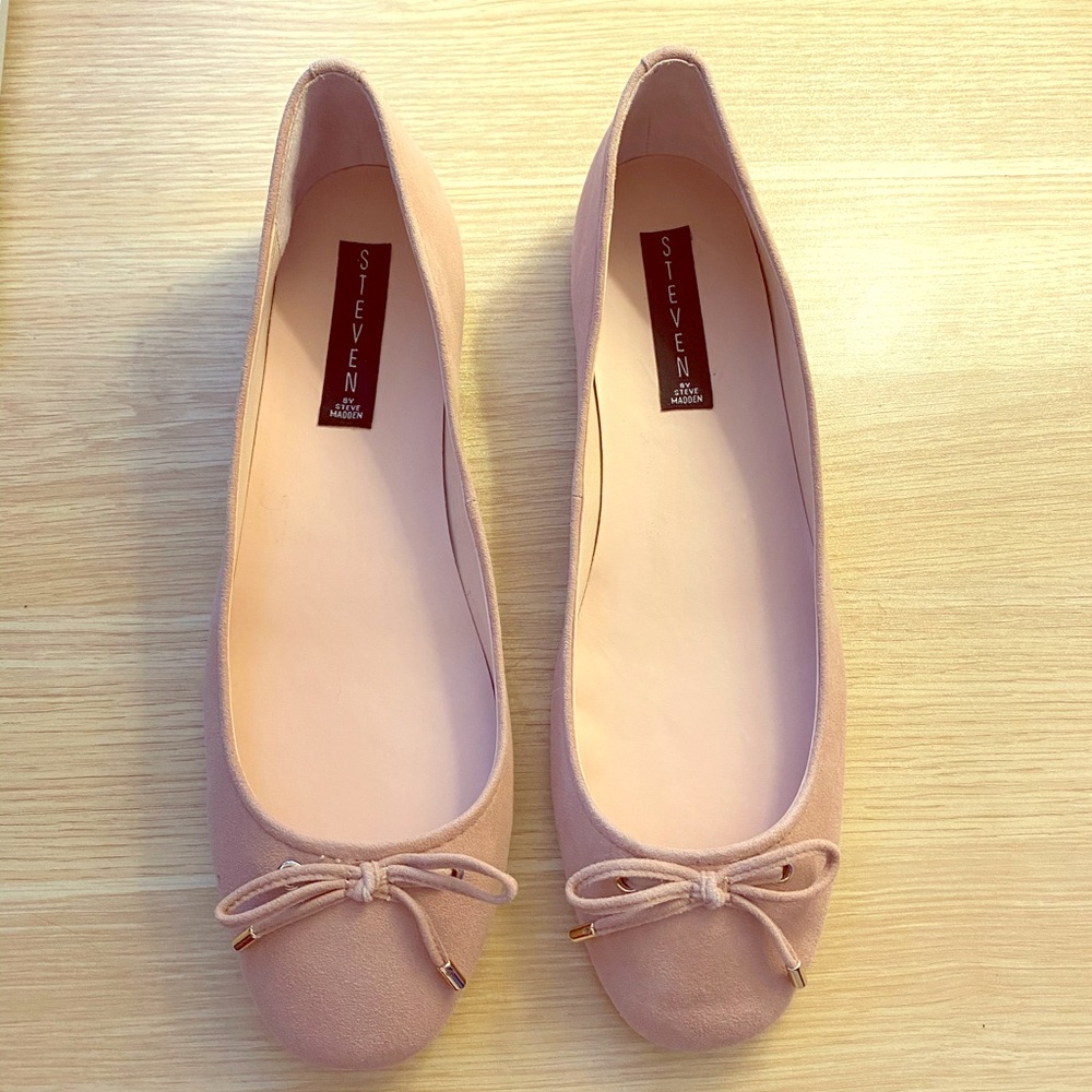 Steve Madden pink ballet flats